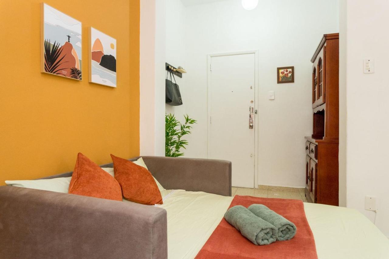 Conforto E Relax, Caminhando Para A Praia De Copacabana, Quarto E Sala, Completo, Com Wi Fi, Cozinha, Ar Condicionado Rio de Janeiro Exterior foto